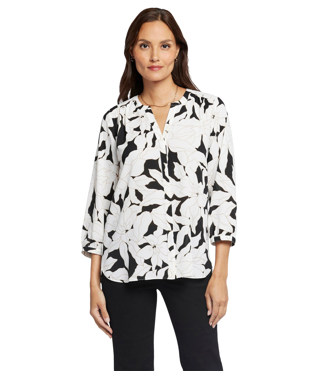 Womens Sleeveless Pintuck Top