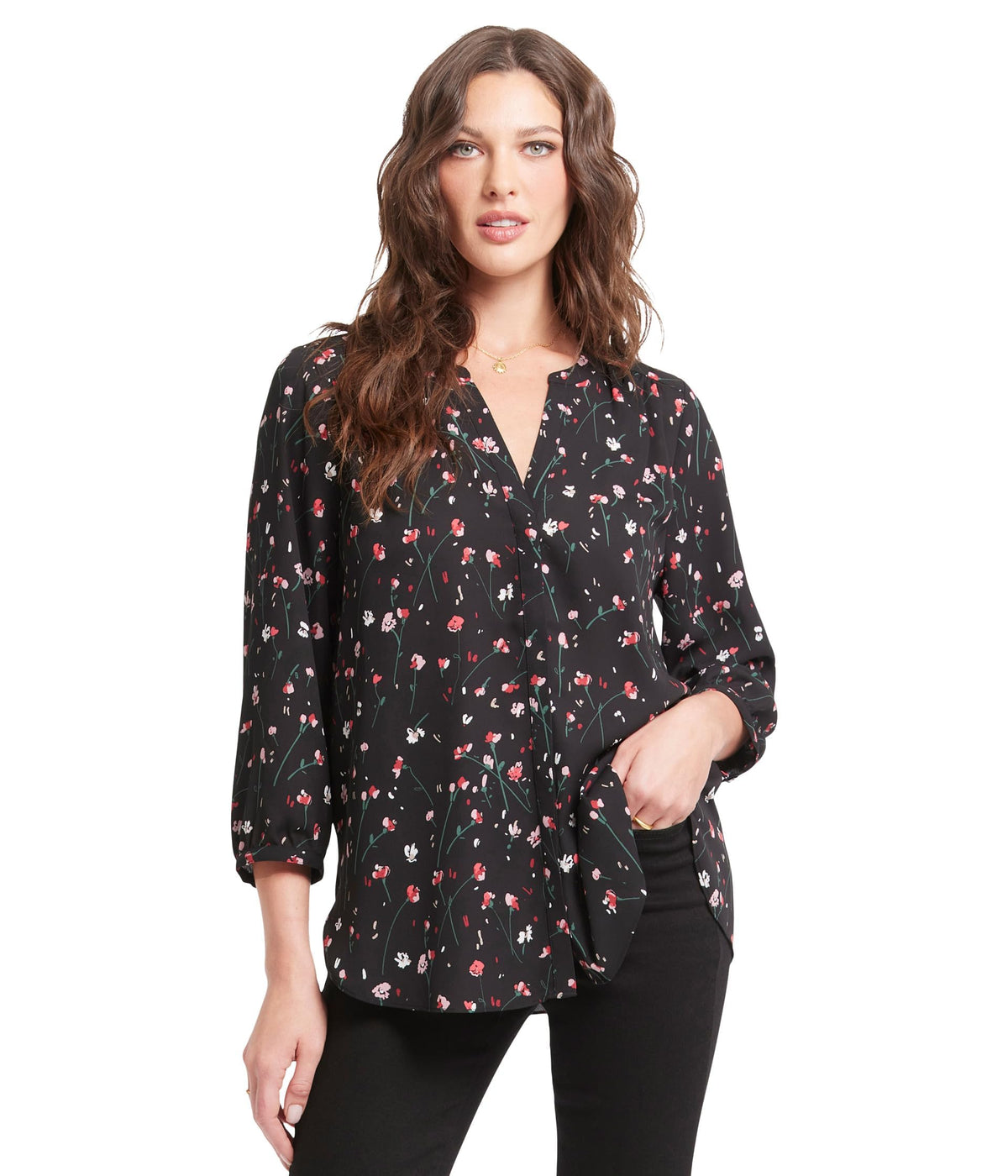 Womens Sleeveless Pintuck Top