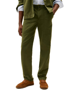 Mens Regular Fit Wrinkle Resistant Cotton Chino Pants