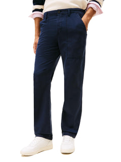 Mens Regular Fit Wrinkle Resistant Cotton Chino Pants