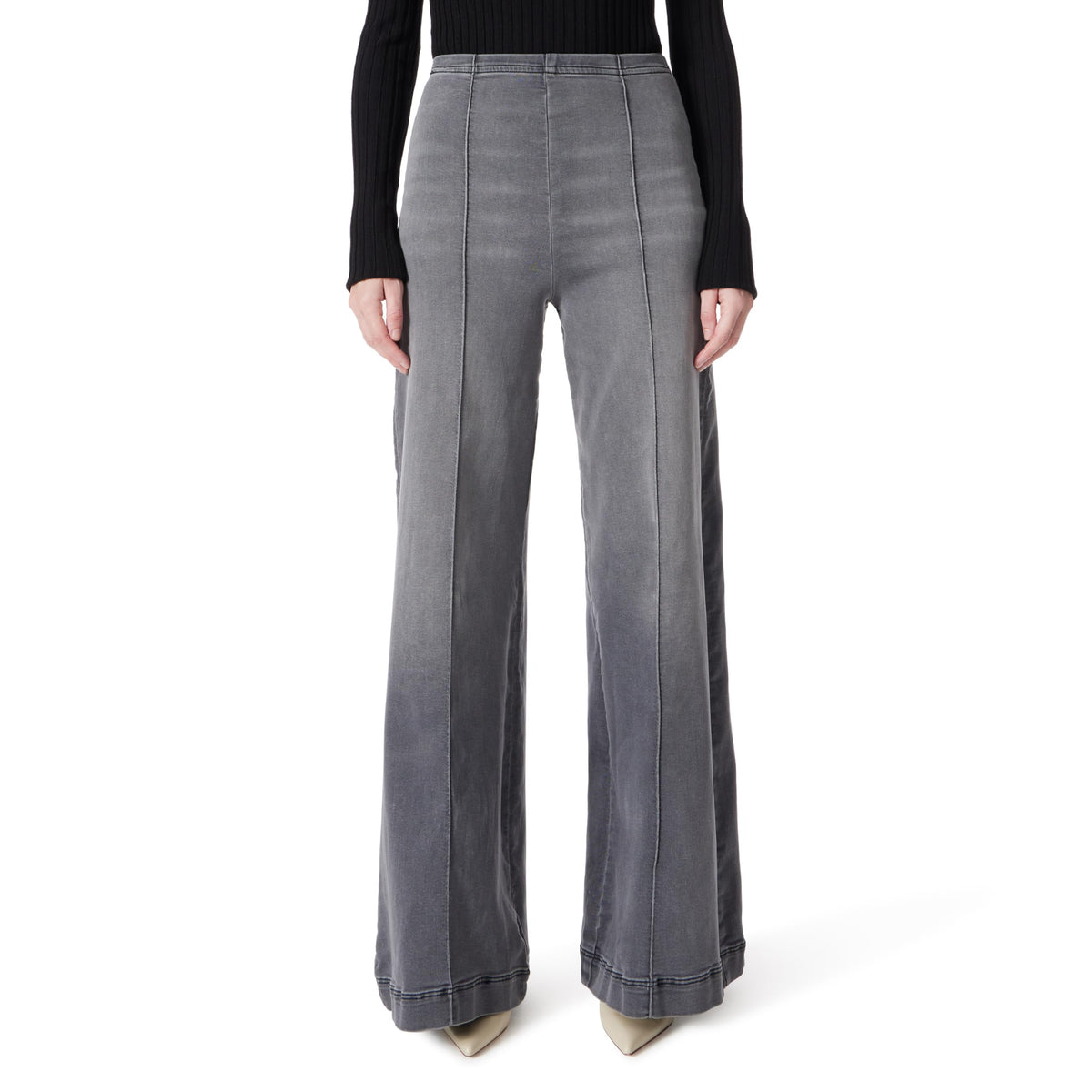 Women's High Rise Pull on Pin Tuck Pant Standard