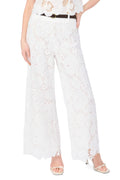 Women's Wide Leg Pull on Lace Pant