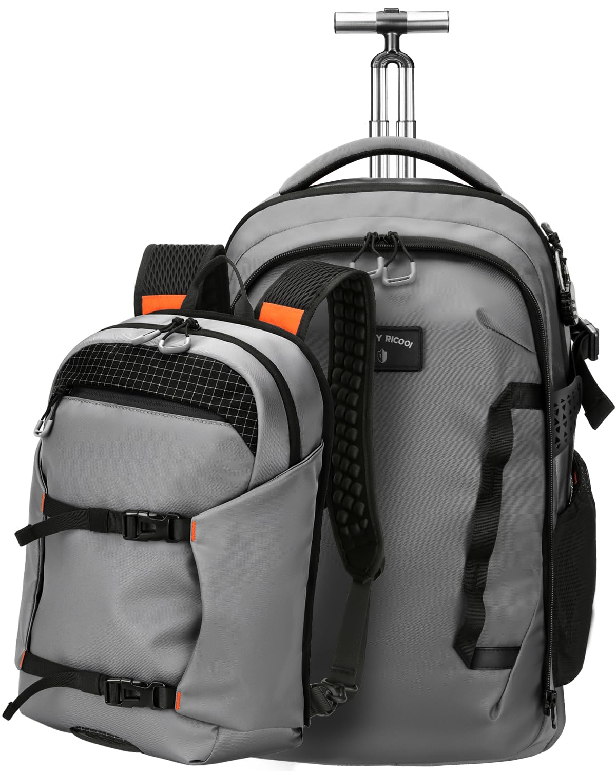 Flight Approved Detachable 2 in 1 50L Laptop Travel Backpack