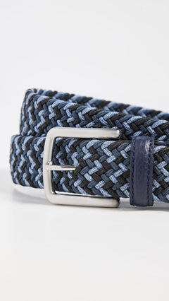 Mens Stretch Woven Belt