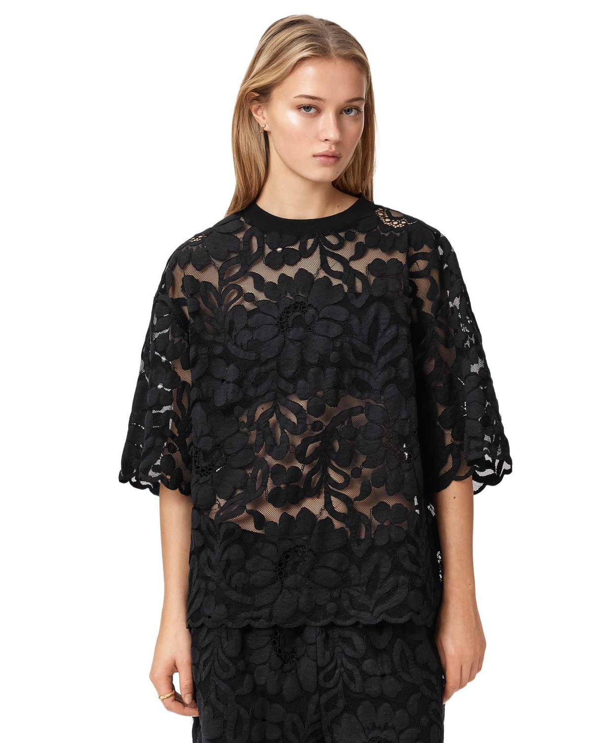 Amelie Lace Tee