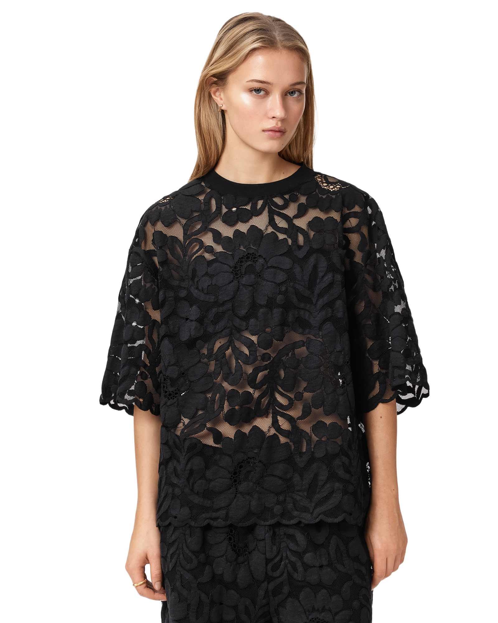 Amelie Lace Tee