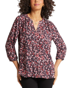 Womens Sleeveless Pintuck Top