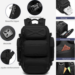 Expandable Extra Large Carry On Laptop Travel Backpack for Men