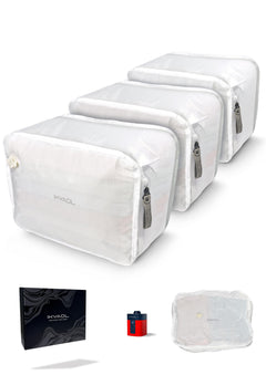 Reusable Waterproof Vacuum Compression Bags with Pump for Travel