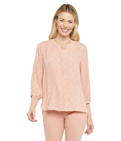 Womens Sleeveless Pintuck Top