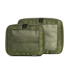 Double Zipper Compression Packing Cubes for Travel