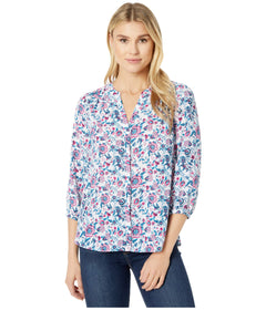 Womens Sleeveless Pintuck Top