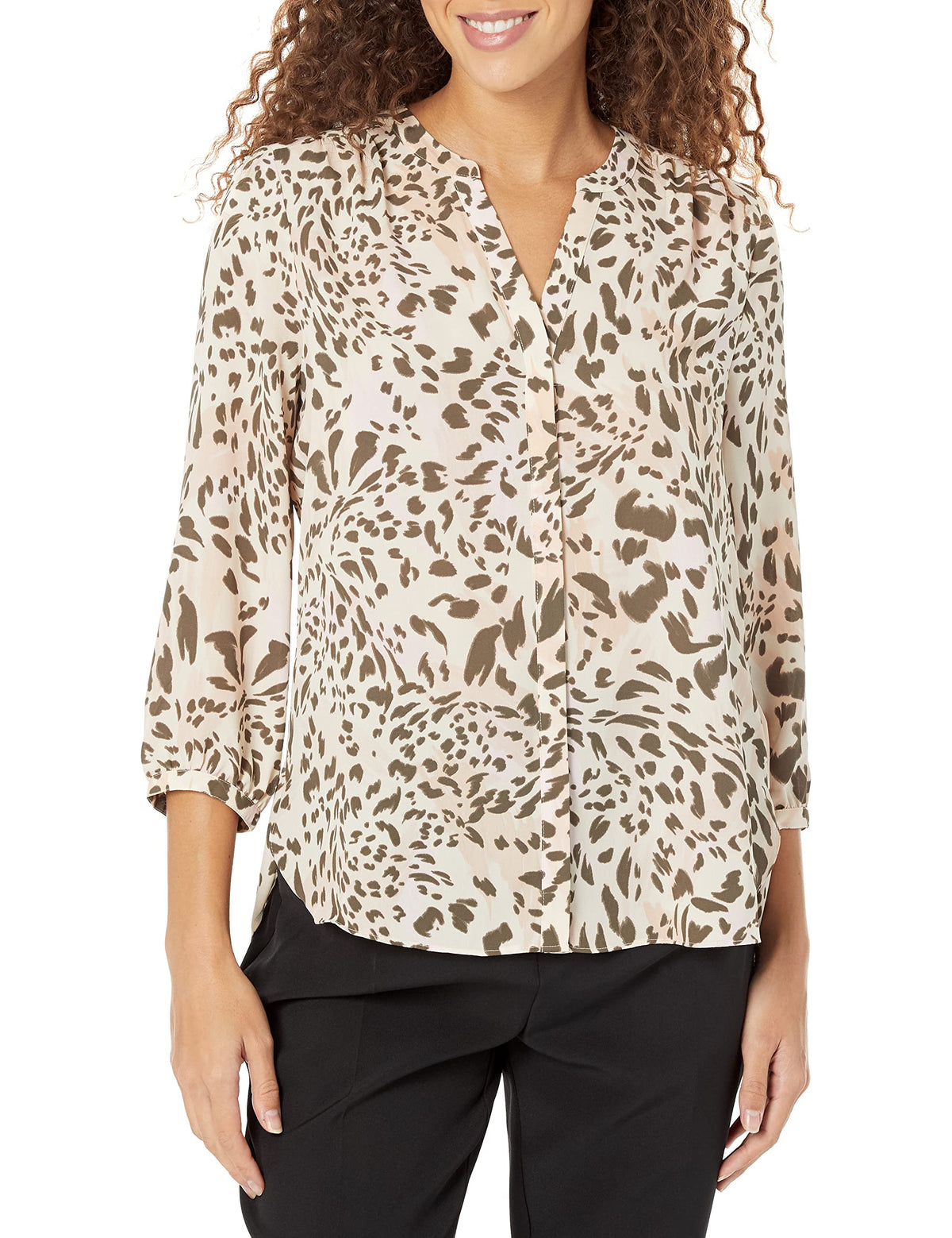 Womens Sleeveless Pintuck Top