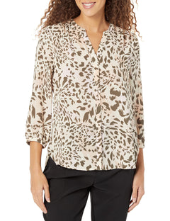 Womens Sleeveless Pintuck Top