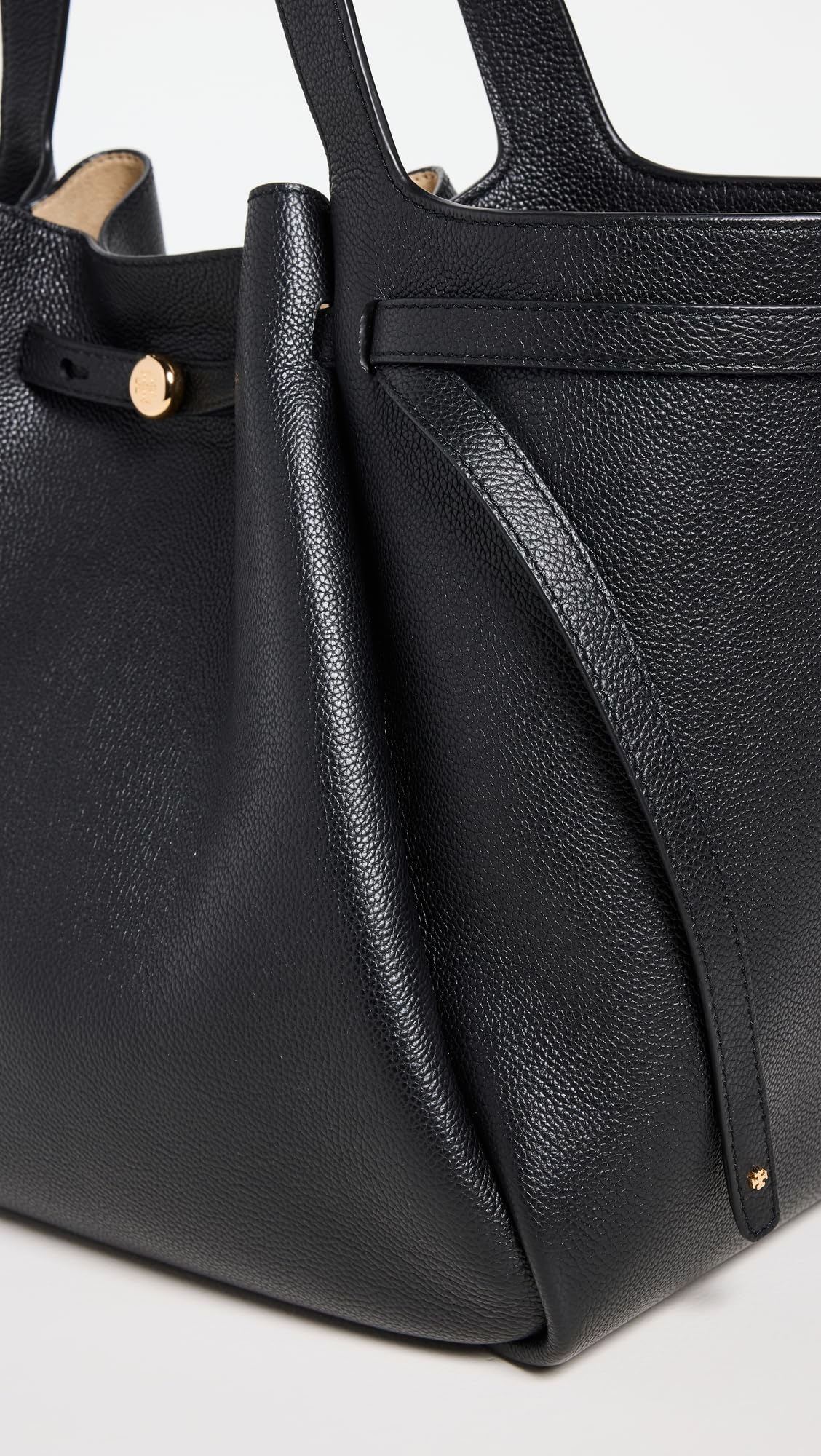 Womens Romy Pebbled Leather Tote Bag