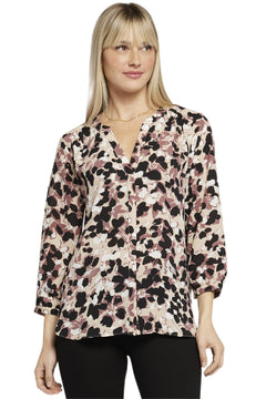 Womens Sleeveless Pintuck Top