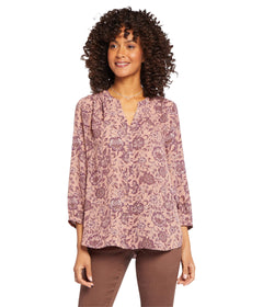 Womens Sleeveless Pintuck Top