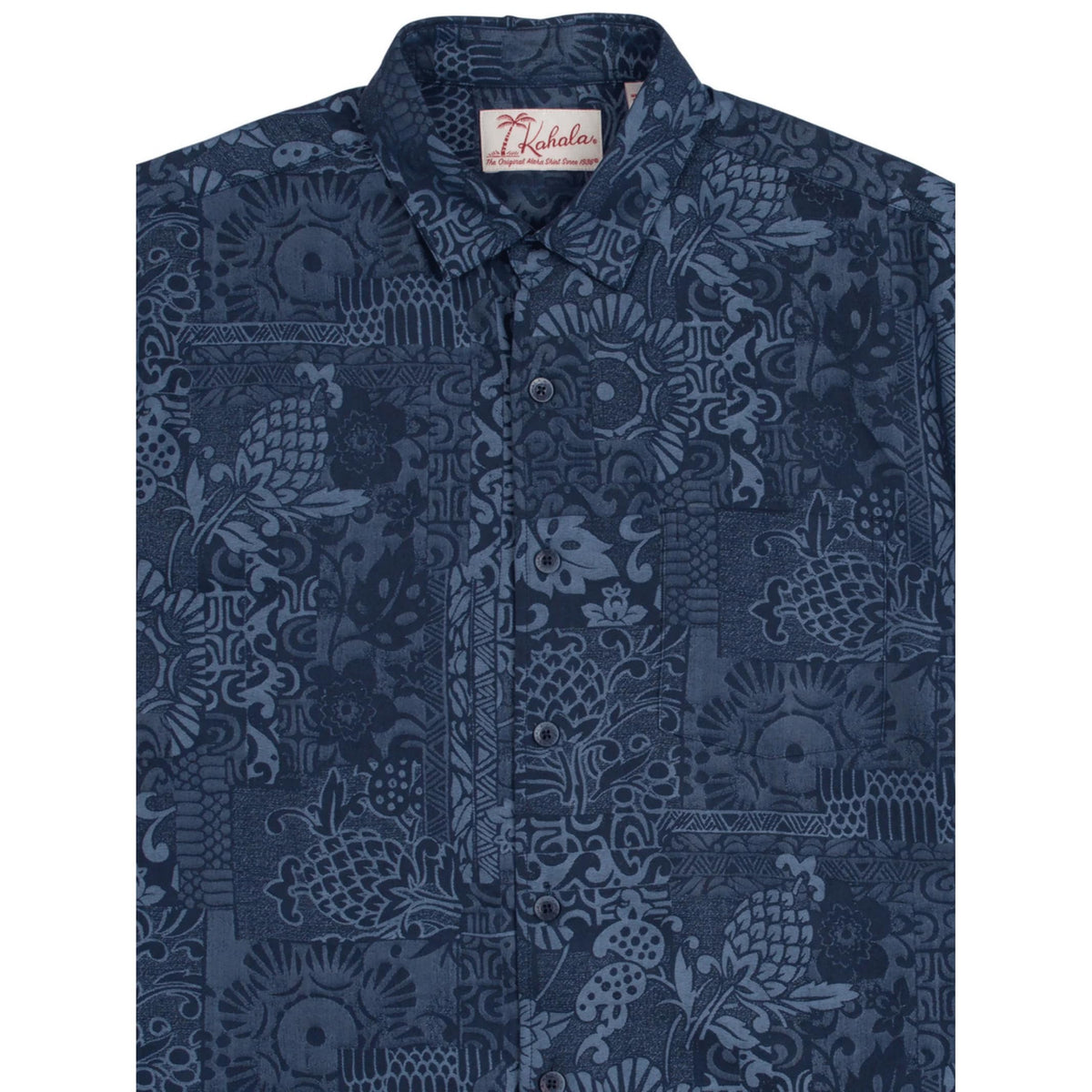 Mens Short Sleeve Apana Button Up Shirt