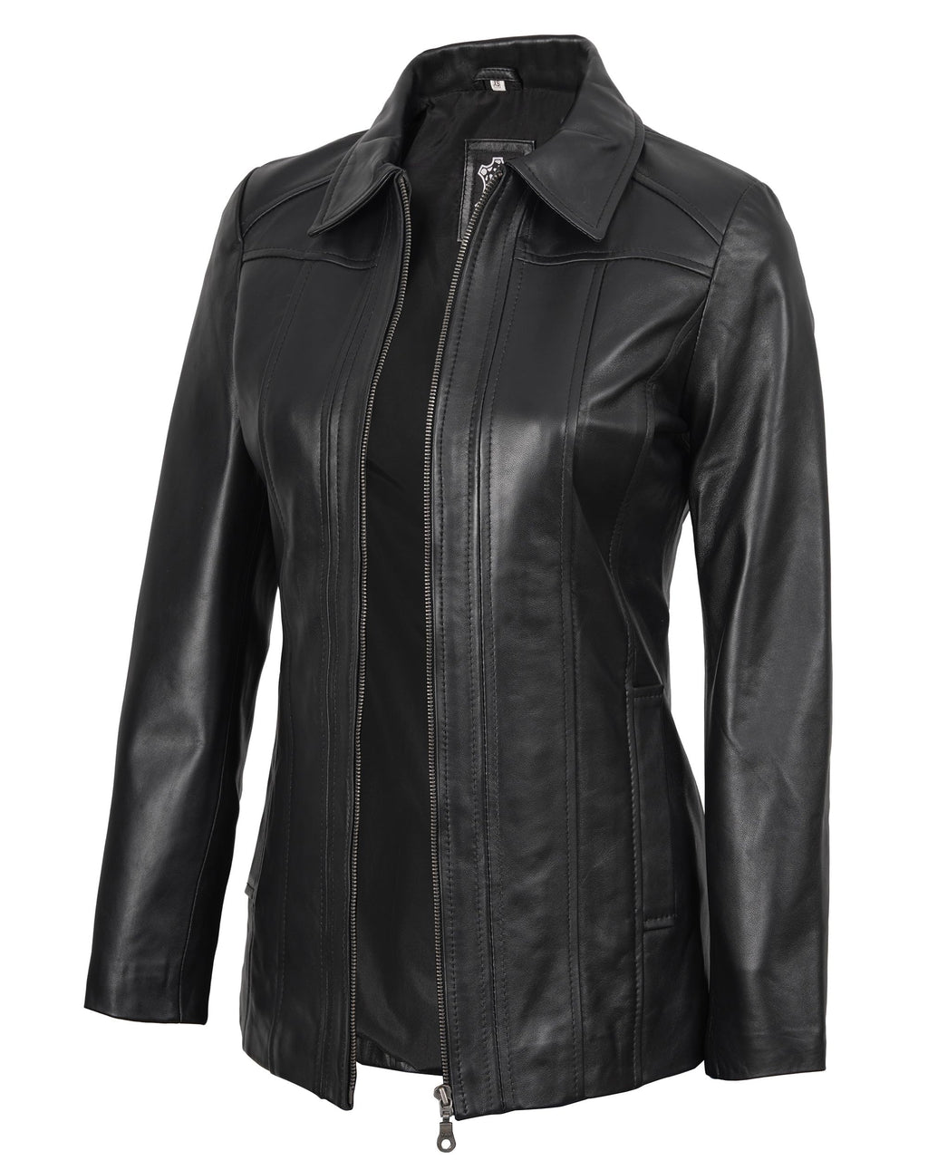 Lambskin Leather Blazer Jacket Casual Coat