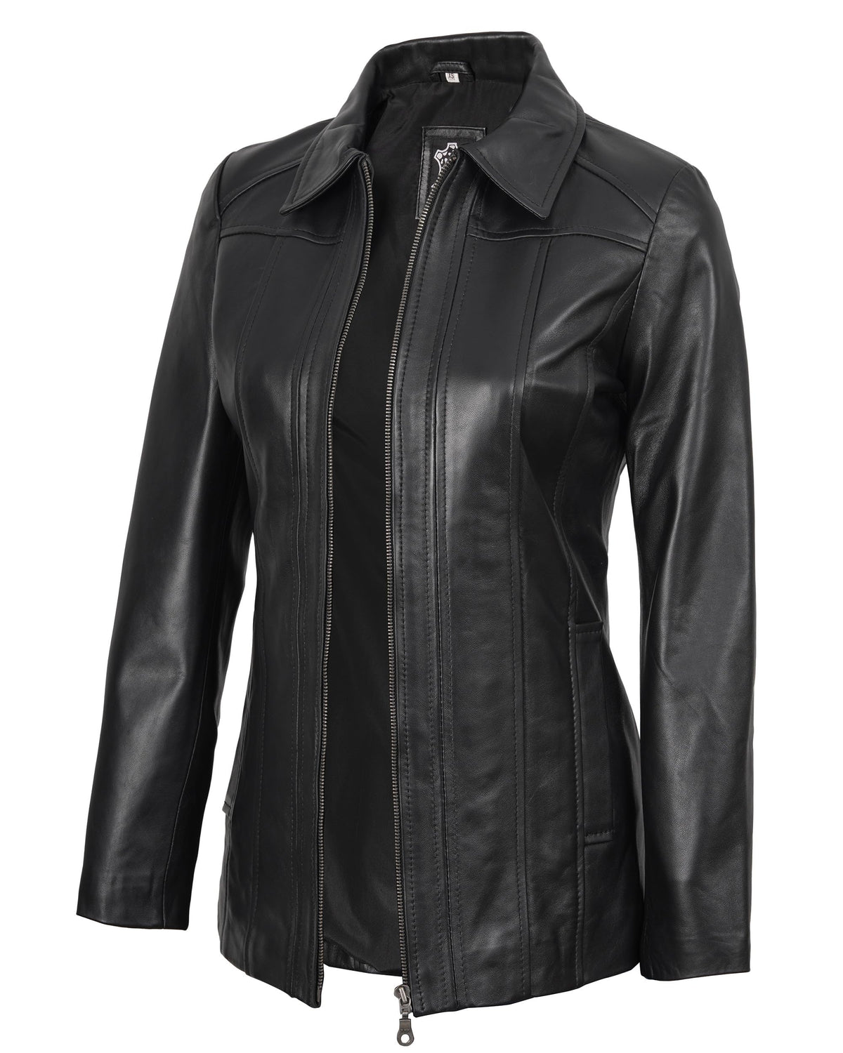 Lambskin Leather Blazer Jacket Casual Coat