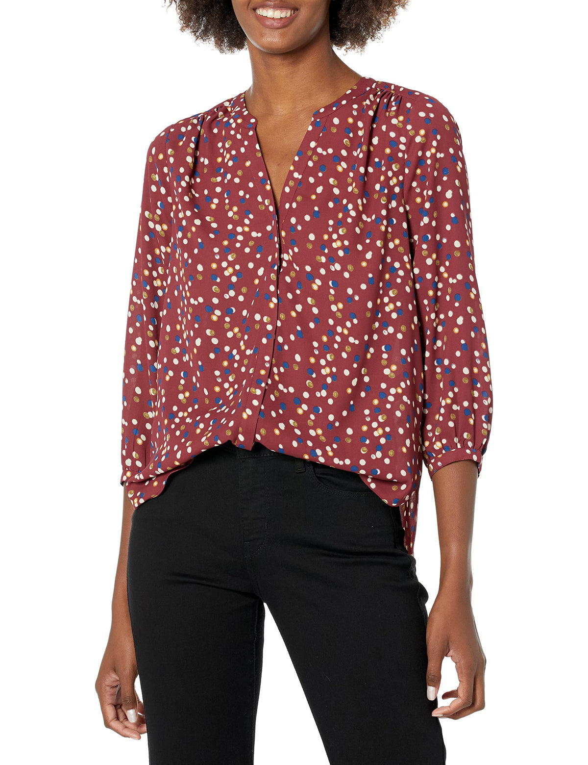Womens Sleeveless Pintuck Top