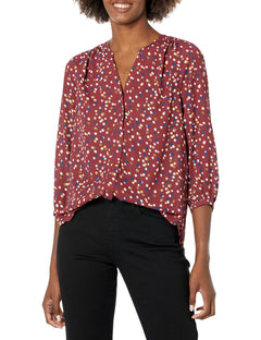 Womens Sleeveless Pintuck Top