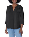 Womens Sleeveless Pintuck Top