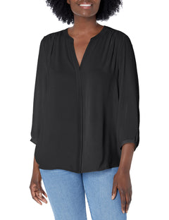 Womens Sleeveless Pintuck Top