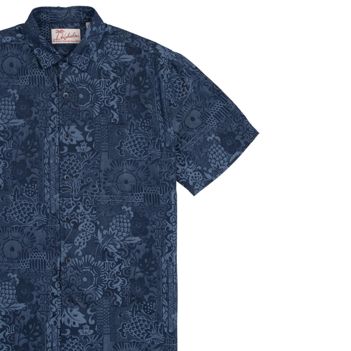Mens Short Sleeve Apana Button Up Shirt