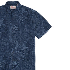 Mens Short Sleeve Apana Button Up Shirt