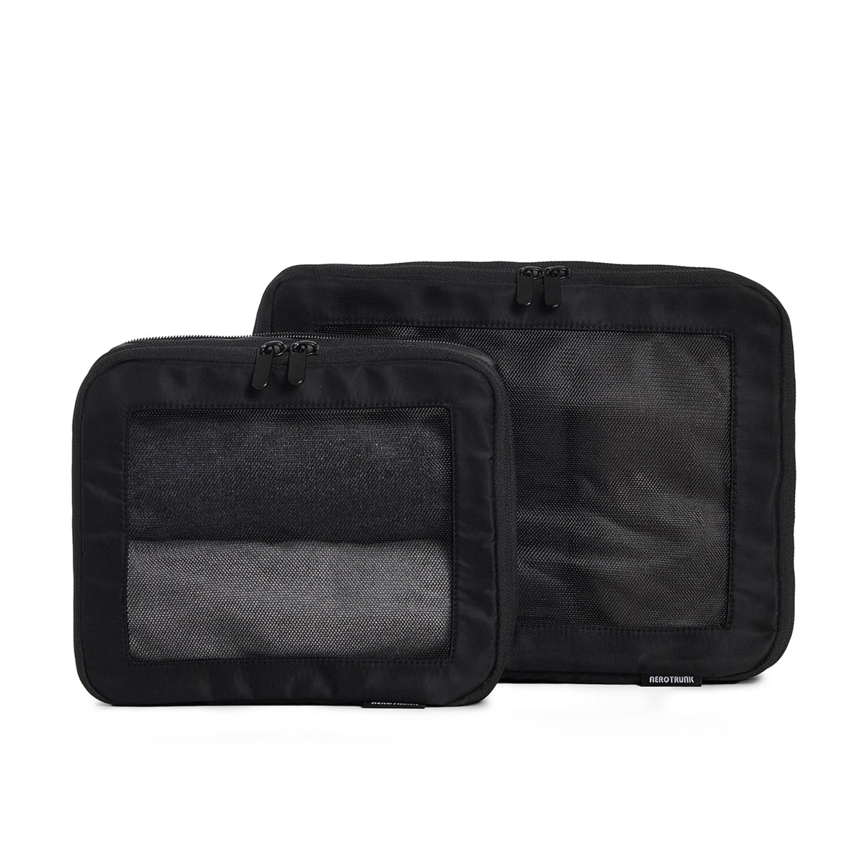 Double Zipper Compression Packing Cubes for Travel