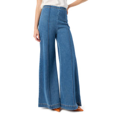 Women's High Rise Pull on Pin Tuck Pant Standard