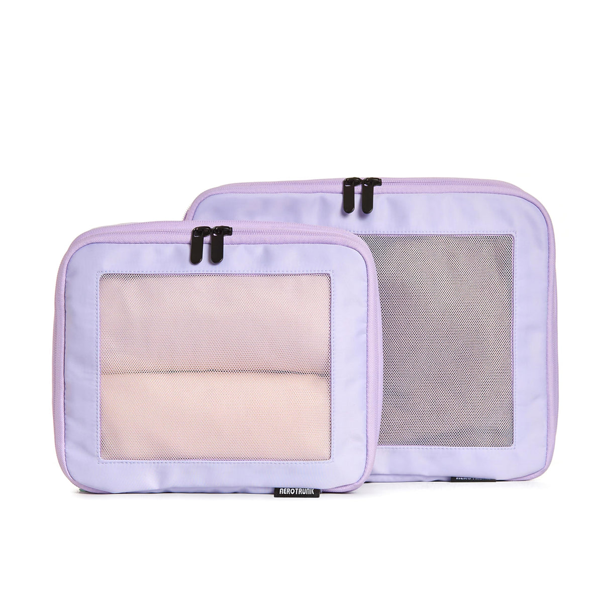 Double Zipper Compression Packing Cubes for Travel