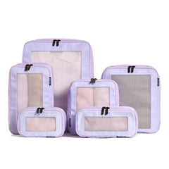 Double Zipper Compression Packing Cubes for Travel