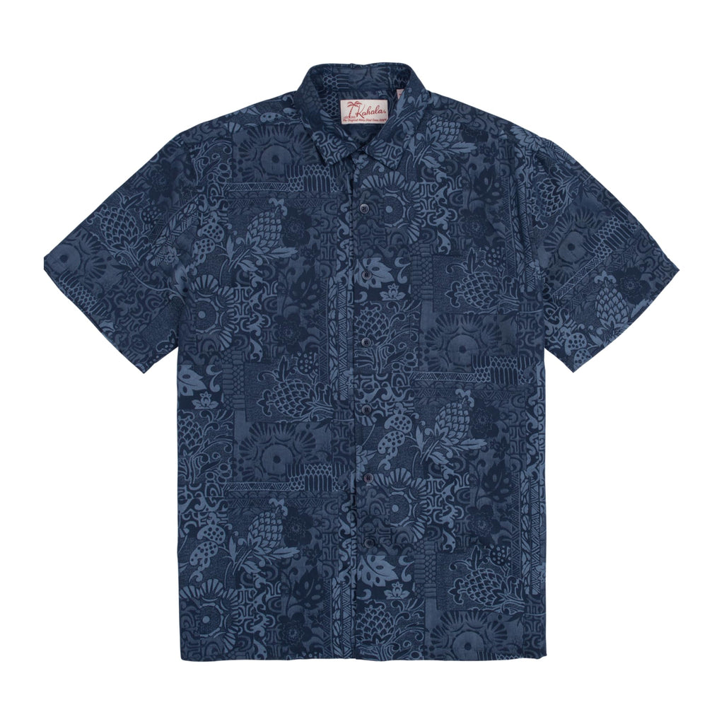 Mens Short Sleeve Apana Button Up Shirt