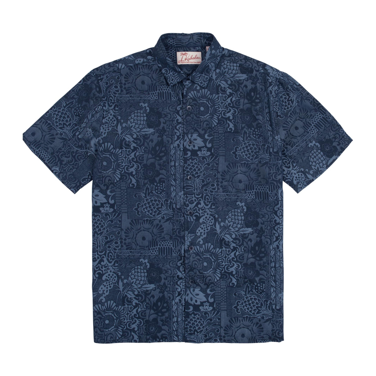Mens Short Sleeve Apana Button Up Shirt