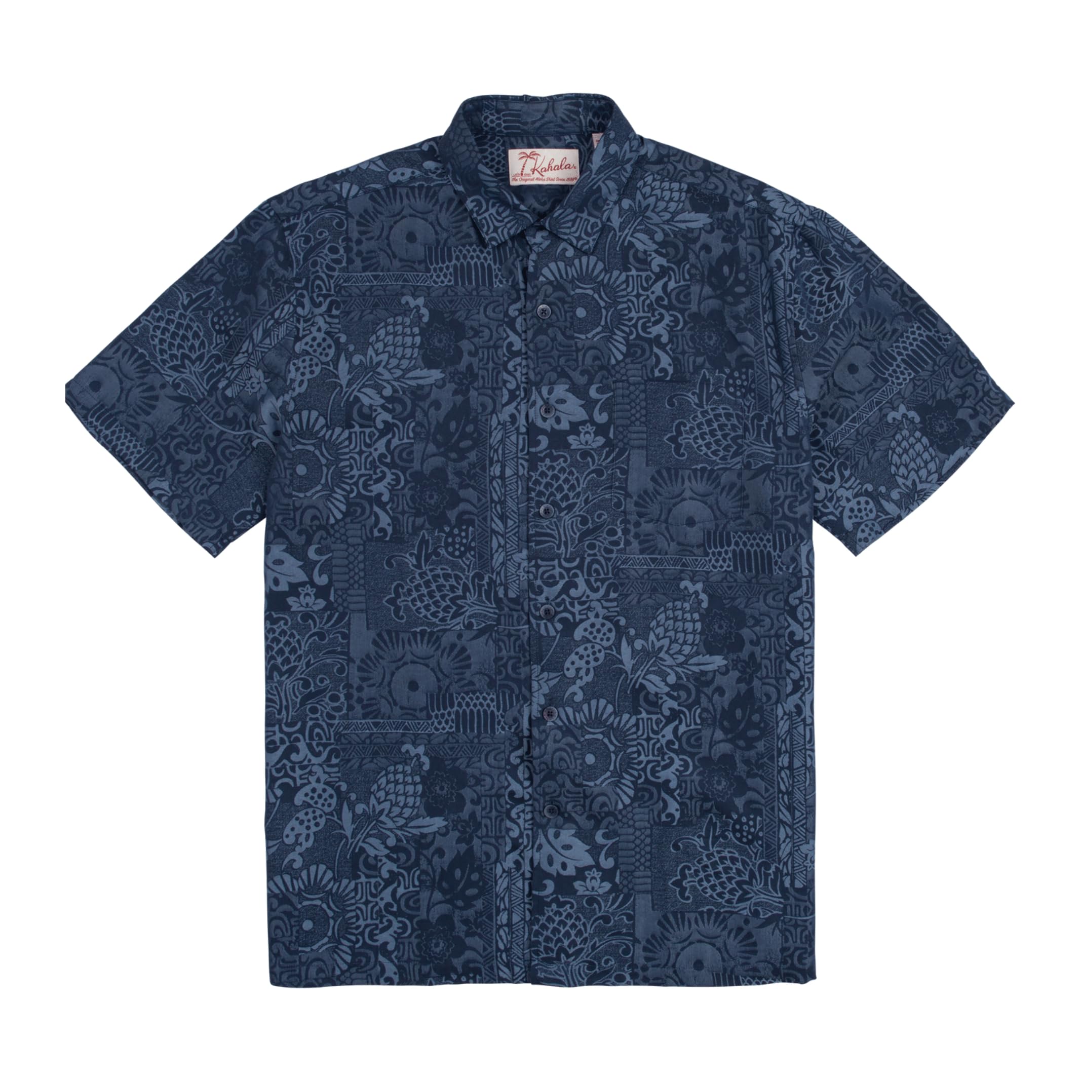 Mens Short Sleeve Apana Button Up Shirt