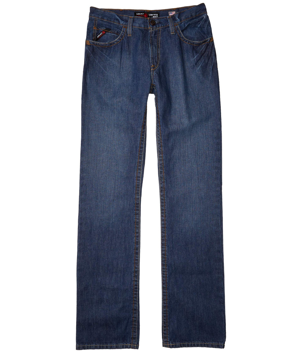 Mens Flame Resistant Bootcut Work Jeans