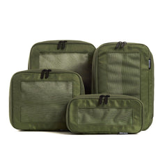 Double Zipper Compression Packing Cubes for Travel