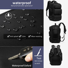 Expandable Extra Large Carry On Laptop Travel Backpack for Men