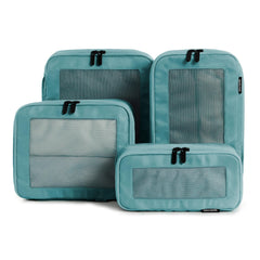 Double Zipper Compression Packing Cubes for Travel