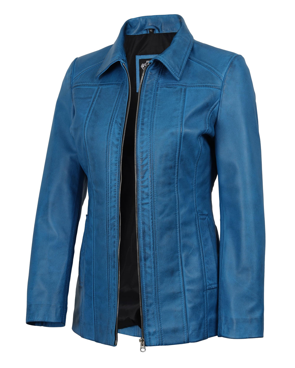 Lambskin Leather Blazer Jacket Casual Coat