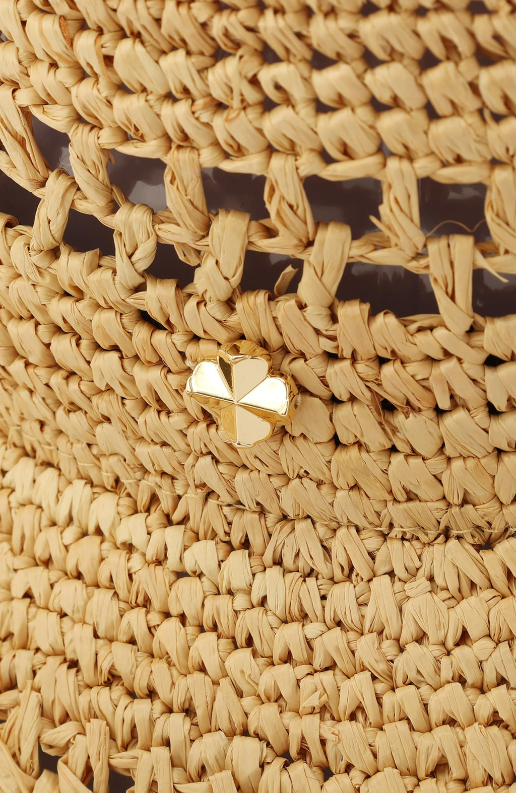 Open Weave Natural Sun Hat for Women