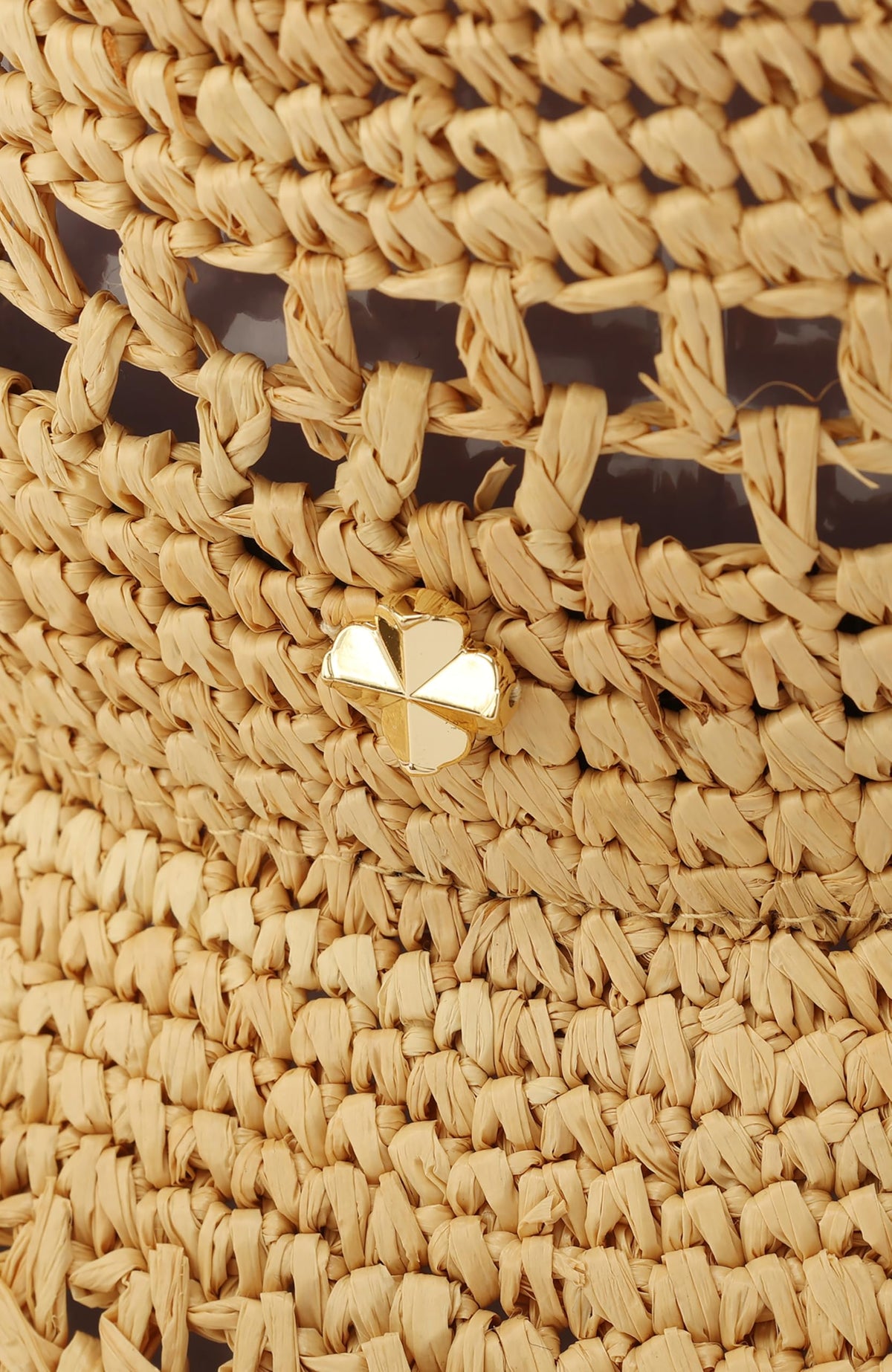 Open Weave Natural Sun Hat for Women