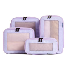 Double Zipper Compression Packing Cubes for Travel