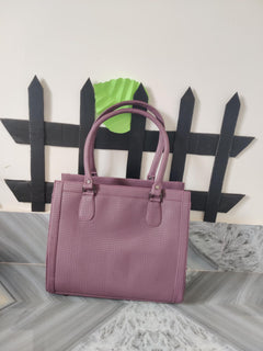 Womens Purple Shoulder Bag with Crossbody Strap