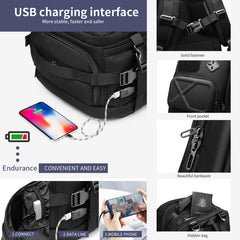 Expandable Extra Large Carry On Laptop Travel Backpack for Men