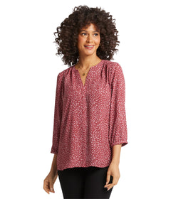 Womens Sleeveless Pintuck Top