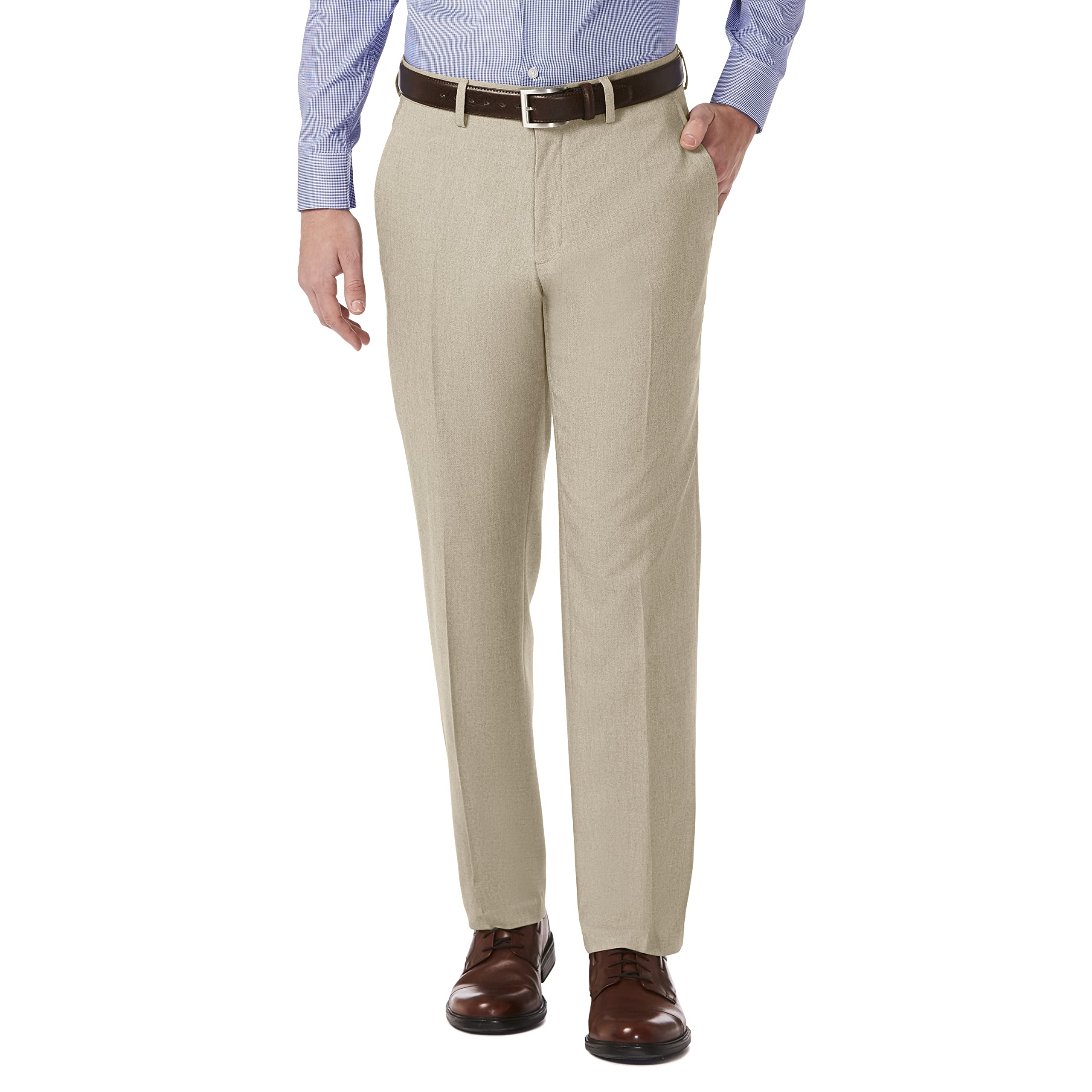 Mens Modern Fit Stretch Dress Pants