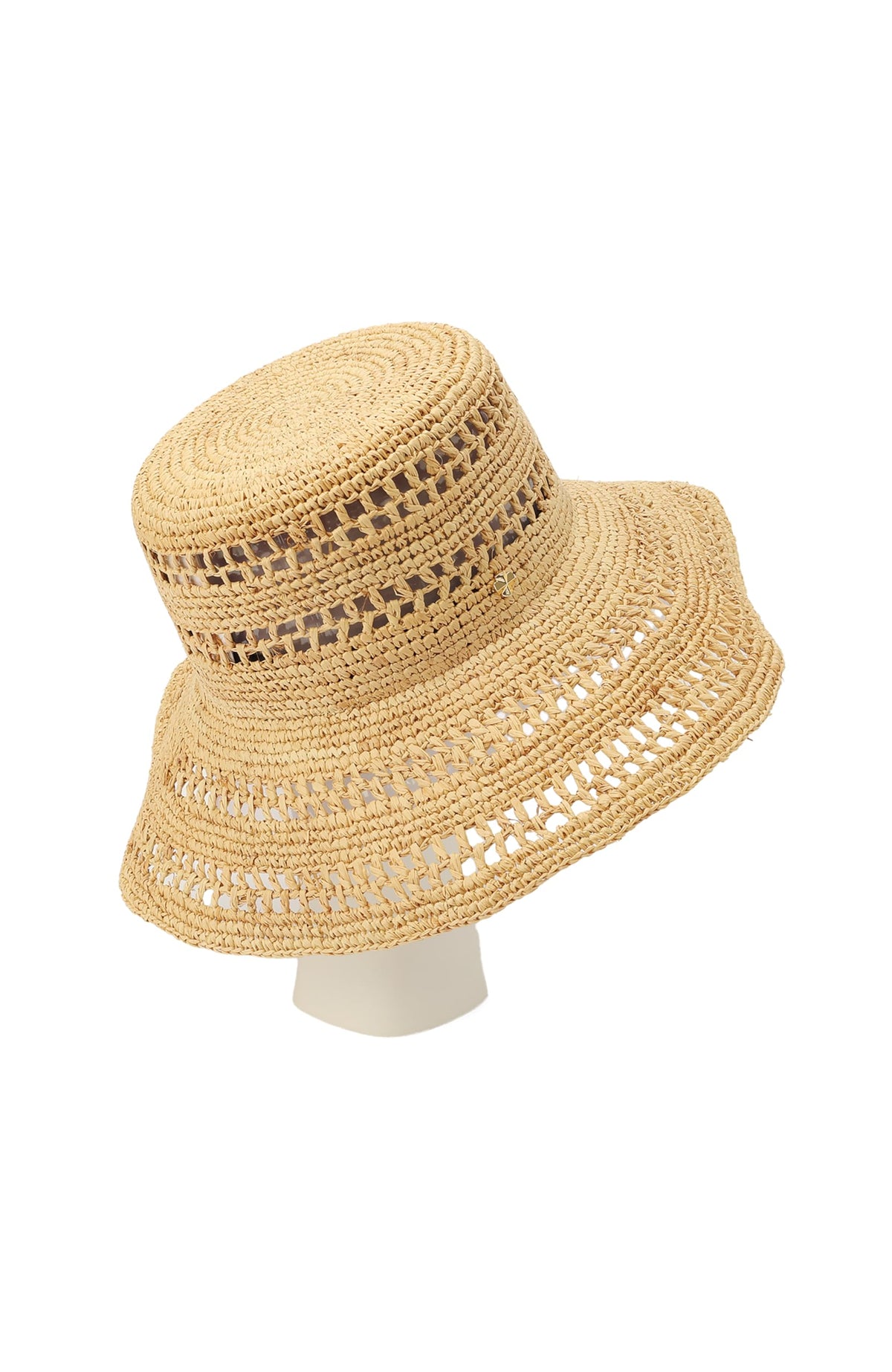 Open Weave Natural Sun Hat for Women